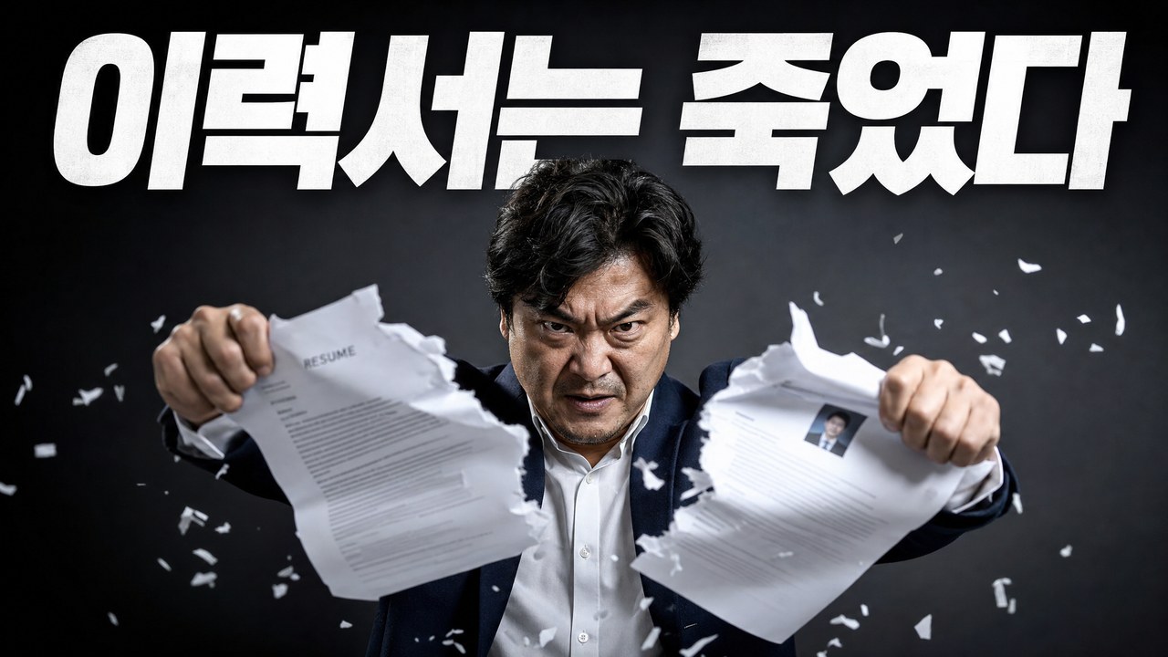 커리어·자기계발 채널을 위한 AI 생성 유튜브 썸네일 예시