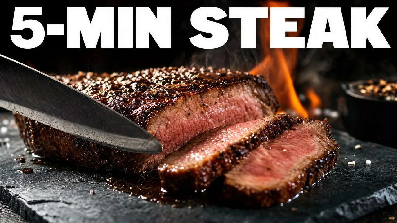COOKING — 5-MIN STEAK