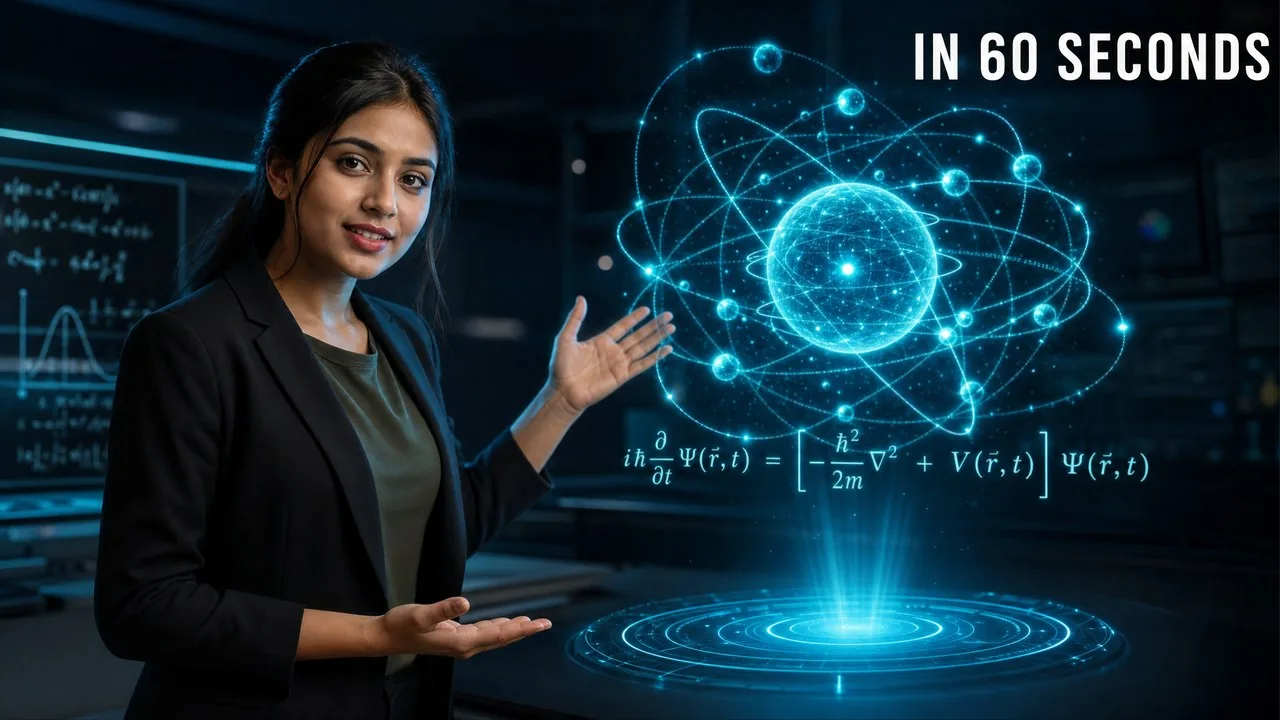 Example AI-generated YouTube thumbnails for a science and education channel